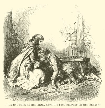 Illustration till A Tale of Two Cities av Charles Dickens av John McLenan