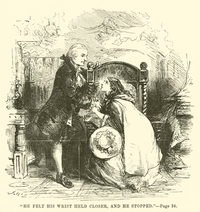 Illustration till A Tale of Two Cities av Charles Dickens av John McLenan