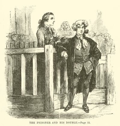 Illustration till A Tale of Two Cities av Charles Dickens av John McLenan