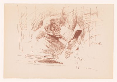 Porträtt av Mr Gladstone av John Mc Lure Hamilton