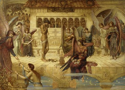 Vallarna i Guds hus av John Melhuish Strudwick