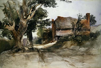 En gammal stuga vid Tunbridge Wells av John Middleton