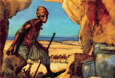Pojke upptäcker dödahavsrullarna av John Millar Watt