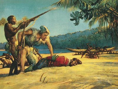 Robinson Crusoe av John Millar Watt