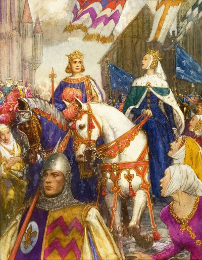 Den underbara historien om Frankrike: Påven under arrestering av John Millar Watt