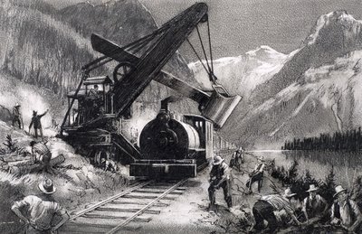 Vem sa... "Det här galna projektet". Byggandet av Canadian Pacific Railway av John Millar Watt