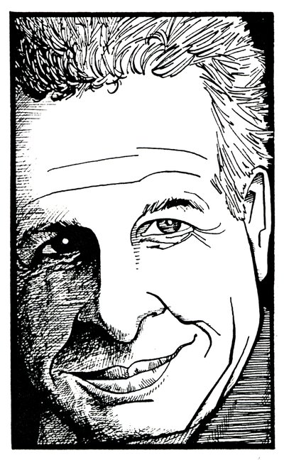 Alexander Goehr - porträtt av John Minnion