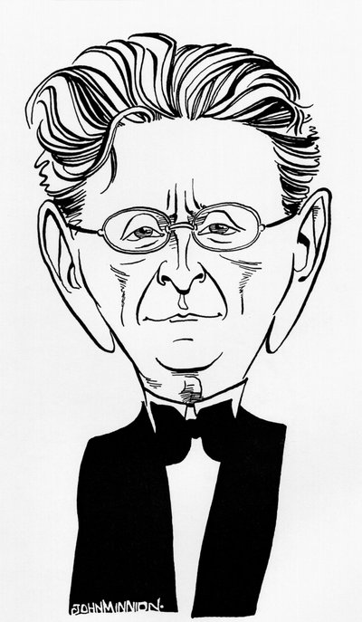 Alexander von Zemlinsky - karikatyr av John Minnion