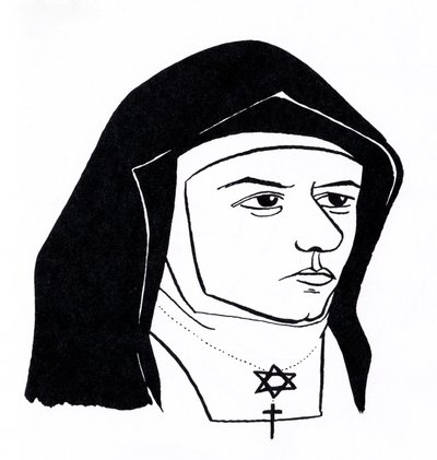 Edith Stein, alias den heliga Teresa Benedicta av Korset, var filosof, feminist, karmelitnunna och martyr av John Minnion