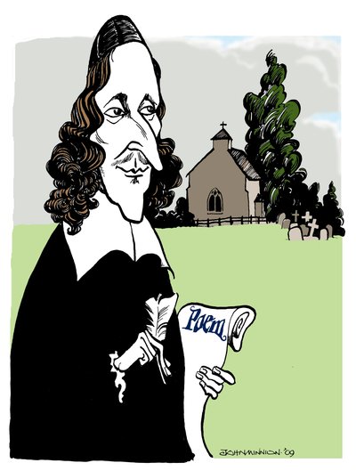 George Herbert -Welsh poet, talare, anglikansk präst av John Minnion