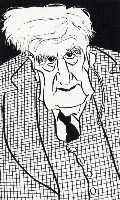 Ralph Vaughan Williams - karikatyr av John Minnion