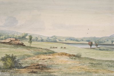 Sauk River av John Mix Stanley