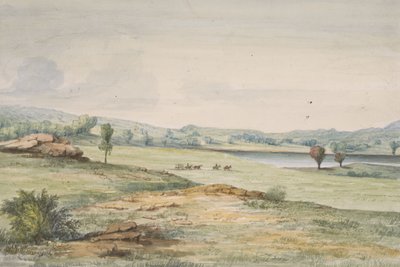 Sauk River av John Mix Stanley