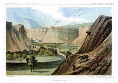 Marias River, Montana, USA, 1856. av John Mix Stanley