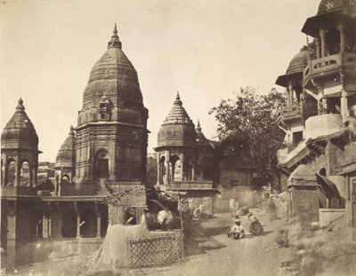 Bishessur Nath-templet, Benares av John Murray