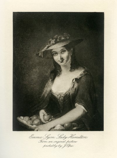 Emma Lady Hamilton av John Opie