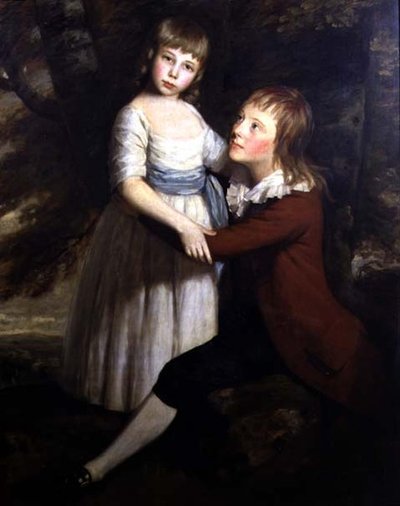 Henry och Frances Read från Walthamstow, ca 1783 av John Opie