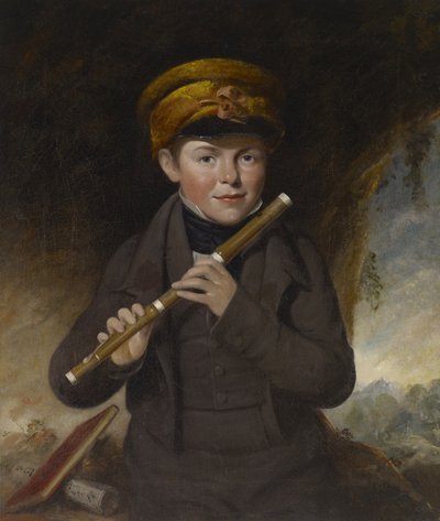 John Gurney, den lilla flöjtspelaren, ca 1800 av John Opie