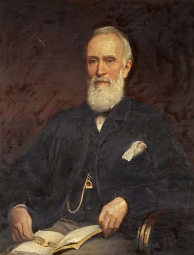 Porträtt av William Jerdone Braikenridge (replika) (olja på duk) av John Parker