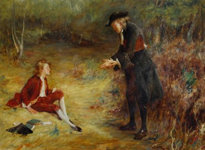 John Pettie - En predikan vid vägkanten av John Pettie