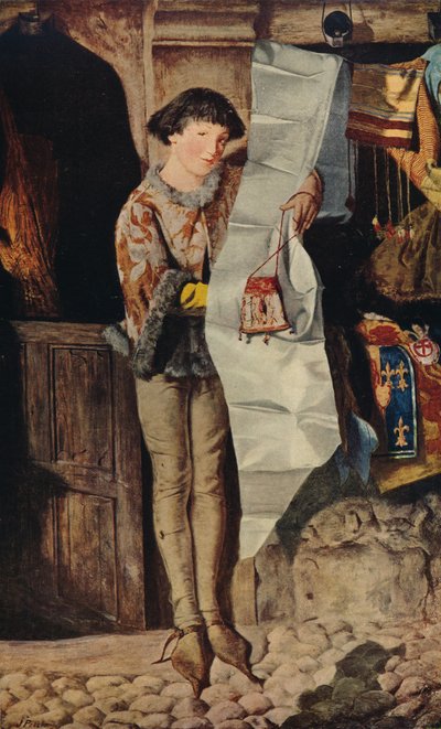 Vad du saknar, fru, 1861, c1915 av John Pettie