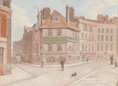 Northumberland Head Inn at Corner of Fort St. and Gun St., スピタルフィールズ スウェーデン av John Phillipps Emslie
