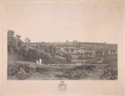 Utsikt över Oxford från Abingdon Road av John Pye