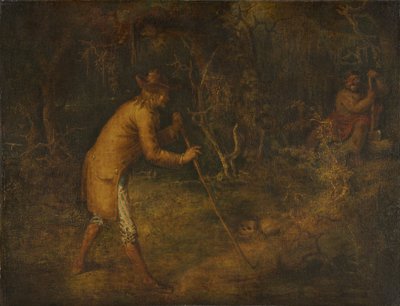Djävulen och Tom Walker, 1856. av John Quidor