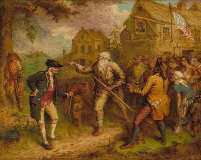 Rip Van Winkles återkomst, 1849. av John Quidor
