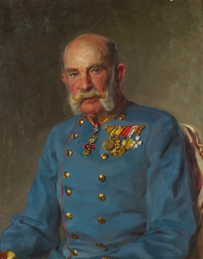 Kejsar Franz Joseph I i tjänsteuniform av en österrikisk fältmarskalk av John Quincy Adams