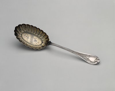 sked, c. 1870 (silver med silverförgyllning) av John R. Wendt