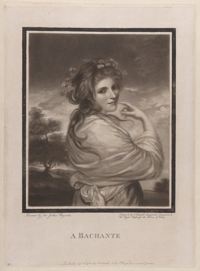 A Bachante (Emma Hart, senare Lady Hamilton) av John Raphael Smith