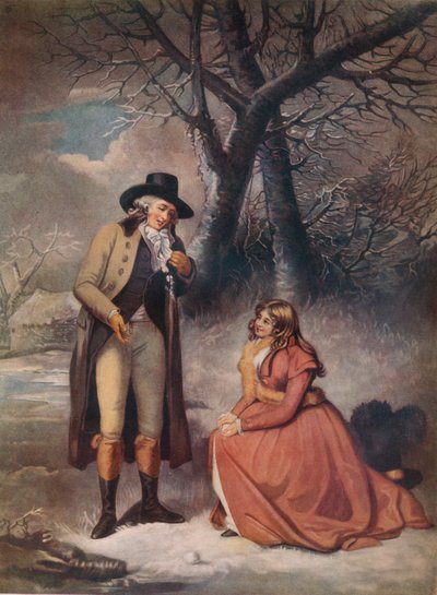 A Christmas Gambol, c1700-talet, 1919 av John Raphael Smith
