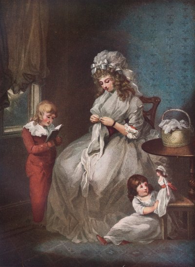 En hustru en gift kvinna, 1791 av John Raphael Smith