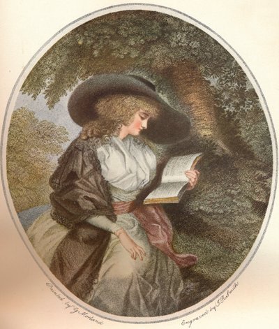 Delia på landet, 1788, 1902 av John Raphael Smith