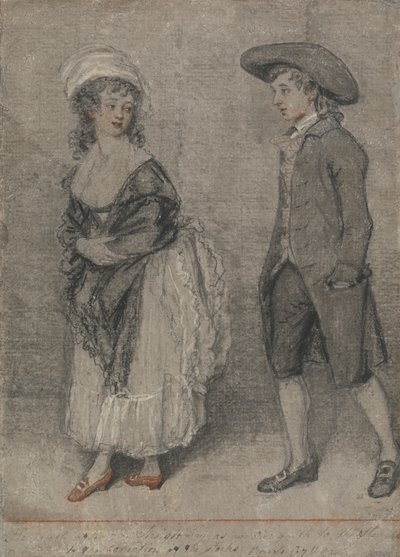 Han går genast efter henne som en oxe som går till slakt (Ordspråk, kapitel VII, vers 22) av John Raphael Smith