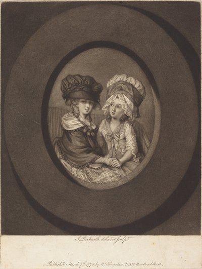 De två vännerna av John Raphael Smith
