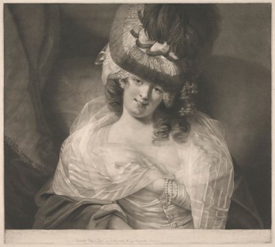 Kärlek i hennes ögon sitter och spelar av John Raphael Smith