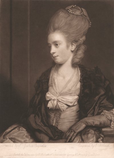 Miss Theophila Palmer av John Raphael Smith
