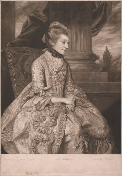 Fru Montagu av John Raphael Smith