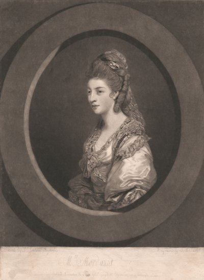 Fru Mordaunt av John Raphael Smith