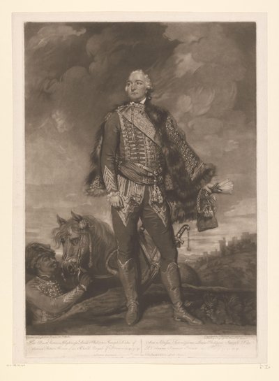 Porträtt av Ludvig Filip II av Orléans Hans mest fridfulla höghet Louis Philippe Joseph hertig av Orleans (...) (titel på objektet) av John Raphael Smith