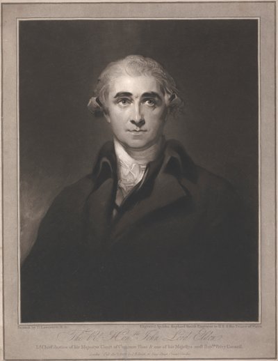 Höger ärade John Lord Eldon av John Raphael Smith