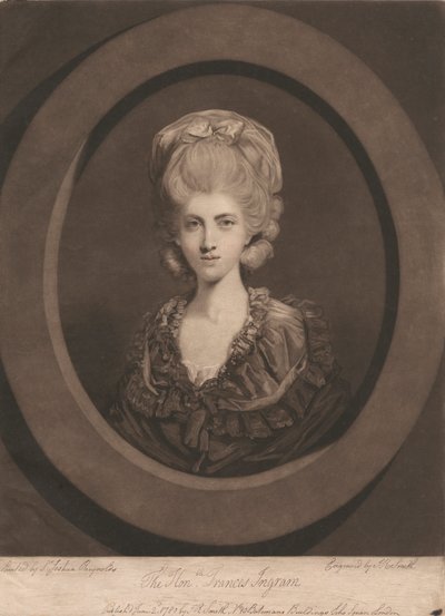 Den ärade Frances Ingram av John Raphael Smith