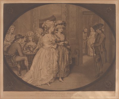 Promenade vid Carlisle House av John Raphael Smith