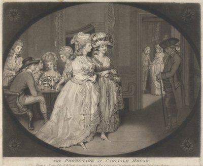 Promenade vid Carlisle House av John Raphael Smith