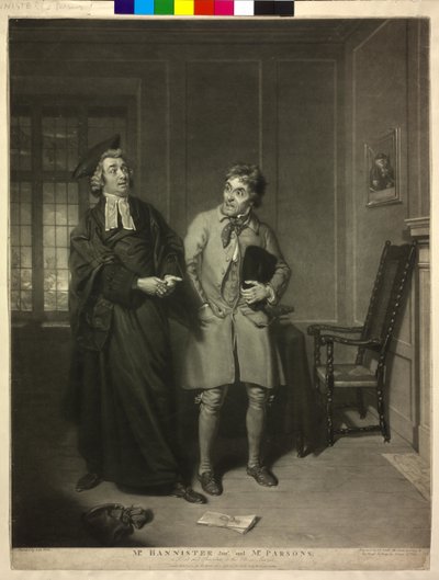 William Parsons som "Sheepface" i filmen "The Village Lawyer" av John Raphael Smith