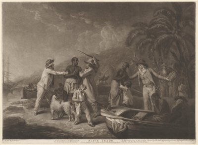 Slavhandel av John Raphael Smith after George Morland