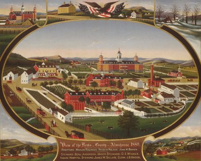 Berks County Almshouse, 1880, 1880. av John Rasmussen