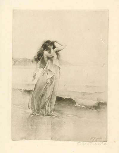 Illustration till Catullus dikter (fotogravyr) av John Reinhard Weguelin